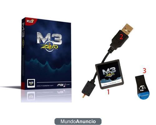 Vendo Tarjeta M3i ZERO para Nintendo 3DS, DSi XL, DSi, DS Lite, y DS.