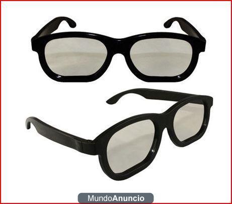 GAFAS POLARIZADAS 3D REUTILIZABLES ( OFERTA 3x2 )