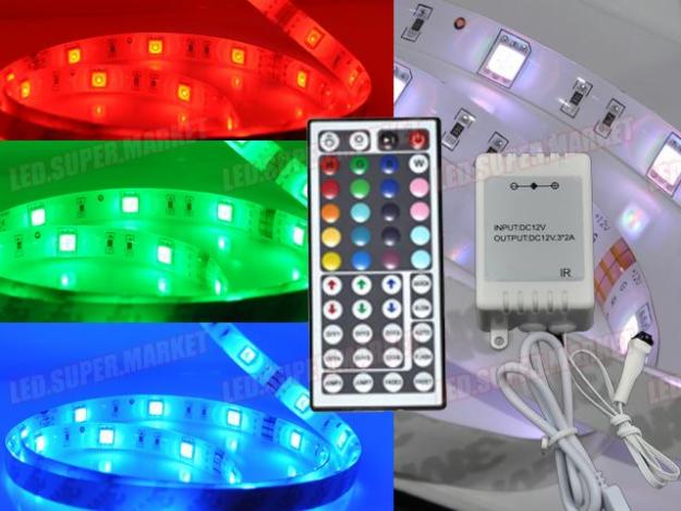 TIRA DE LED MULTICOLOR rgb 5m