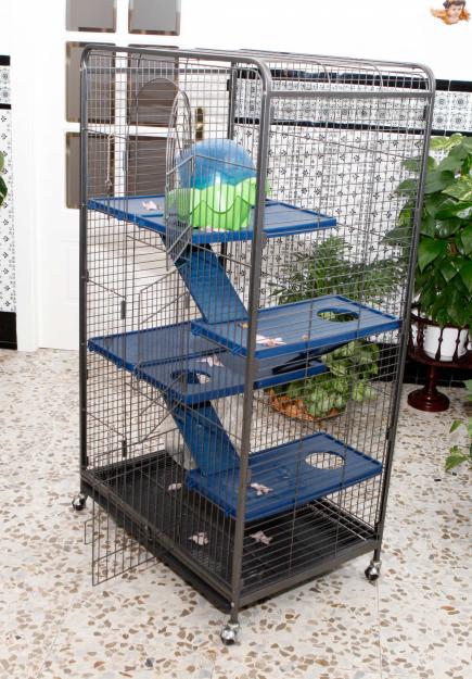 Jaula para chinchilla