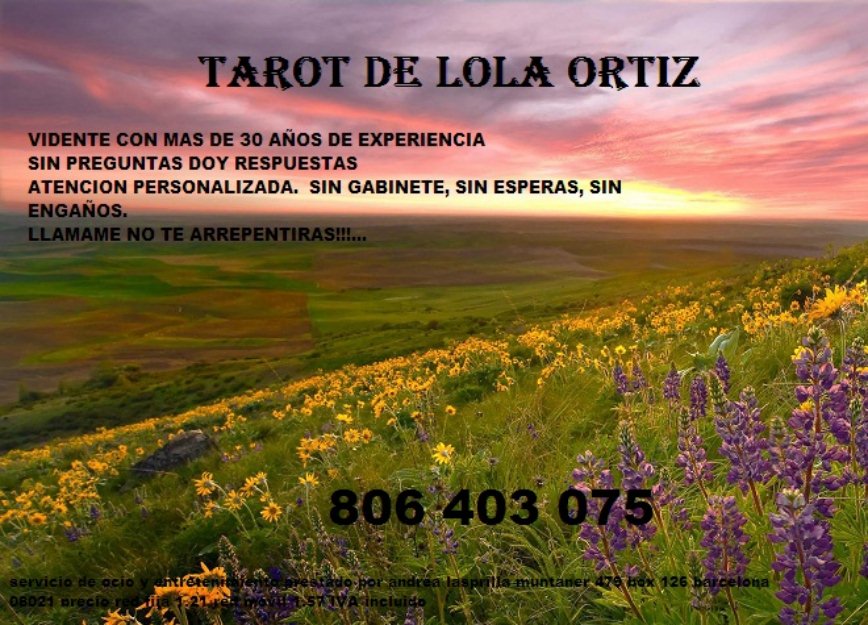 Tarot de lola ortiz