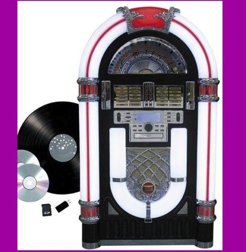 Tocadiscos de disco vinilo cd mp3 usb sd rockola sinfonola gramola jukebox