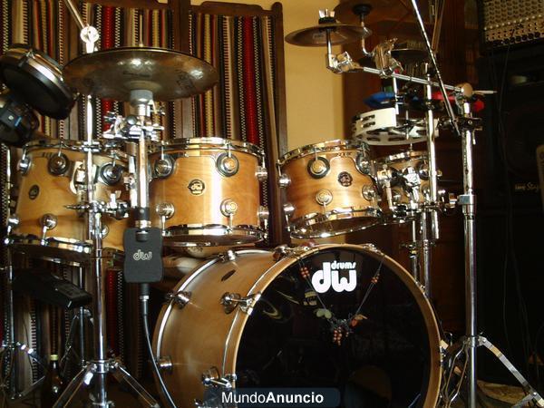 dw collectors 4 timbales satin oil natural