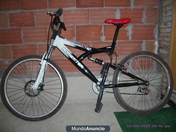 VENDO BICICLETA ROMESTER XRP DOBLE SUSPENSION