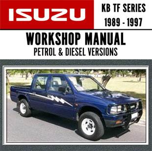 Isuzu KB TF Car Workshop Repair Service Manual 1989 - 1997