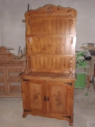mueble platero rustico de dos cuerpos tallado - mejor precio | unprecio.es