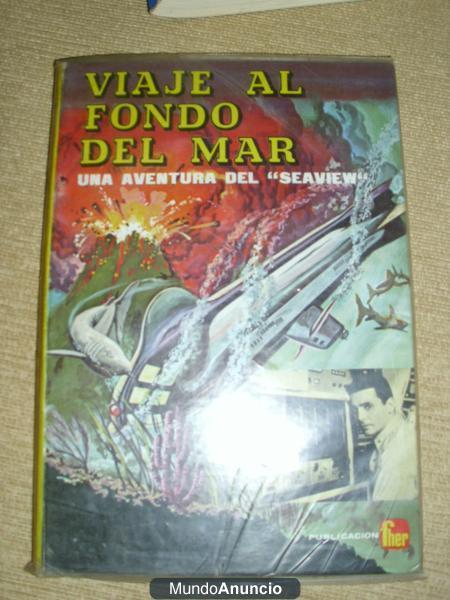 Vendo libro comic Viaje al fondo del Mar. Perfecto . Del Año 1966. Editorial FHER. 61 paginas. de pasta dura. En color