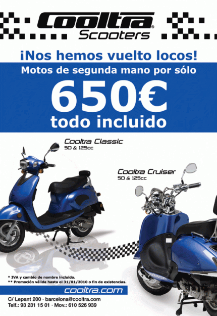 ” Oferta” Cooltra Classic 125 cc