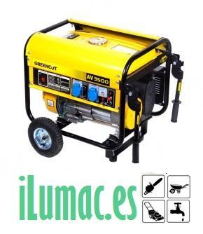 Generador electrico o grupo electrogeno 3500w trifasico