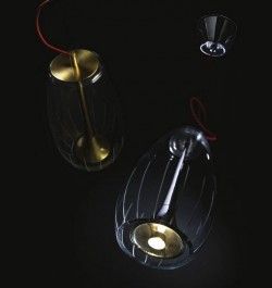 Modiss Miles 3c cristal oro sat - iLamparas.com