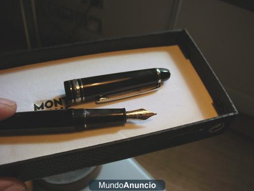 Pluma Montblanc Meisterstück Fountain 144 Platinum