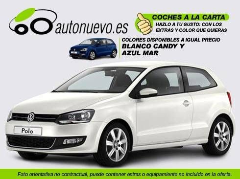 Volkswagen Polo Sport 1.6Tdi 90cv.DSG Blanco ó Negro. Nuevo.Nacional.