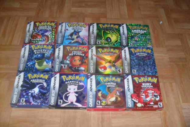 Juegos Gameboy Advance completos (10€/juego)