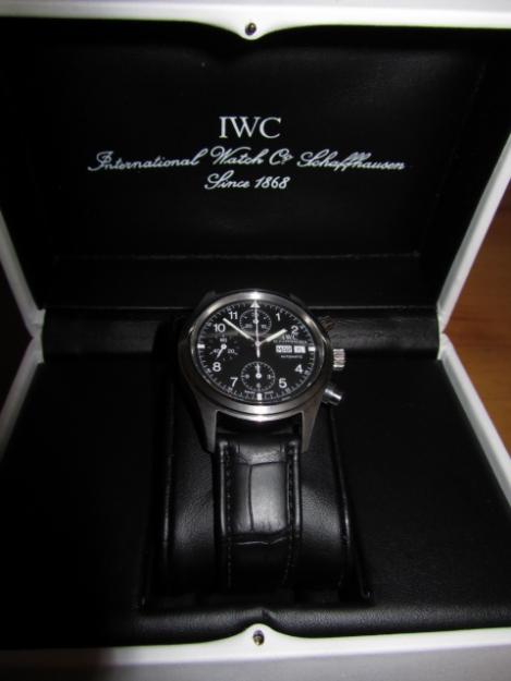 vendo reloj iwc chronograph referencia - 3706