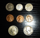 Lote Monedas antiguas -americanas-años 1907-1940-1947 - mejor precio | unprecio.es