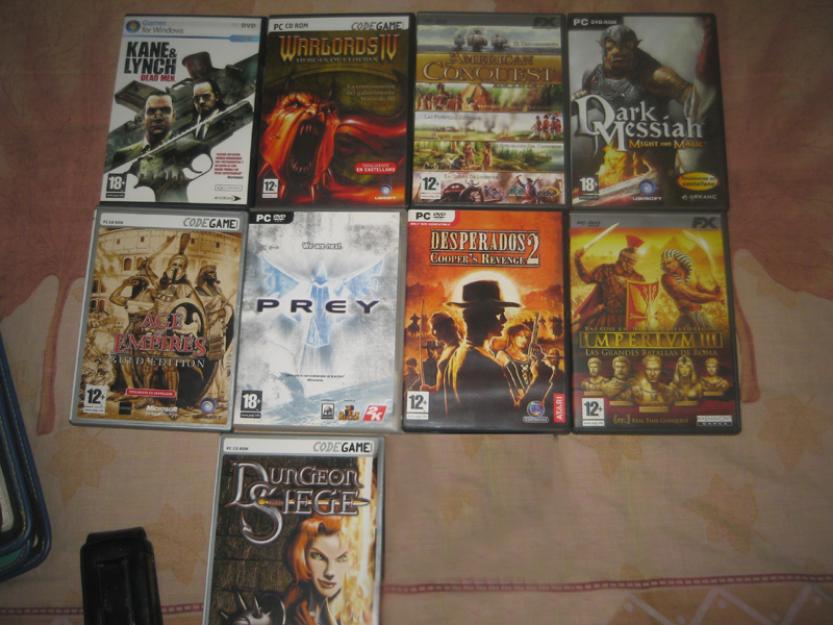 Pack juegos PC