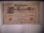 vendo billete de 1000 marcos alemanes del dia 21 de abril del año 1910 - mejor precio | unprecio.es