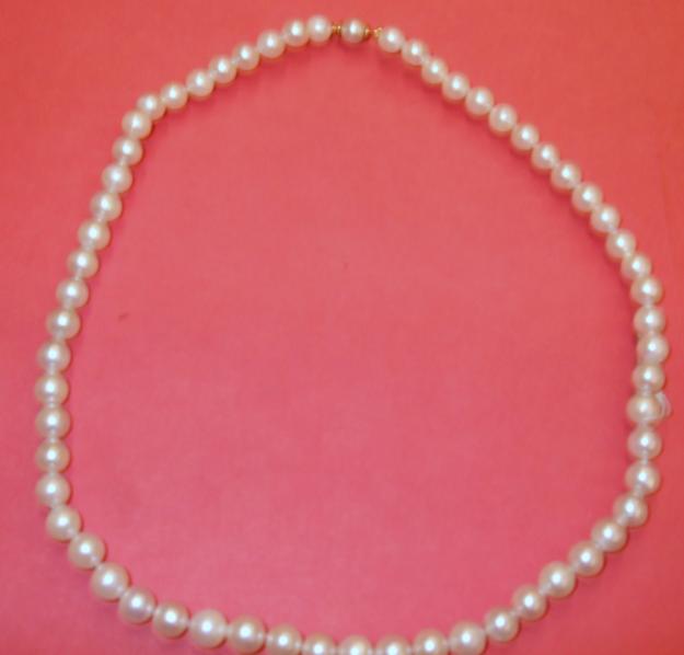 Collar de perlas cultivadas