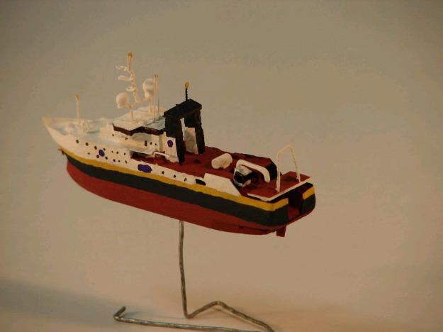 Maqueta Buque Oceanografico