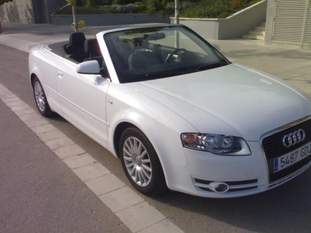 AUDI A4 CABRIO DESCAPOTABLE 2.0 TDI  140cv  2008  19km