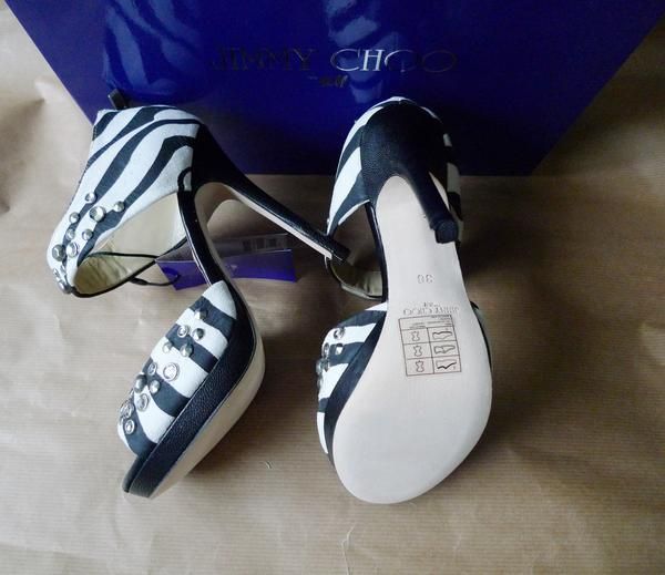 Sandalias cebra Talla 36 JIMMY CHOO (H&M)