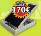 comprar canape abatible barato valencia de 90x190 - mejor precio | unprecio.es