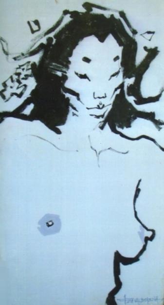 Desnudo (c. 1984. Etapa Japonesa) Francisco Valbuena