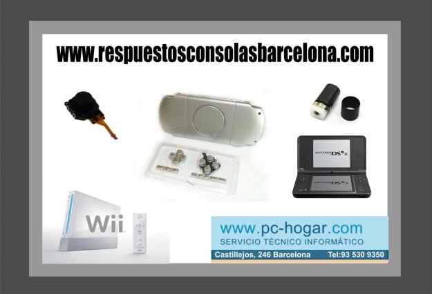Repuestos consolas barcelona