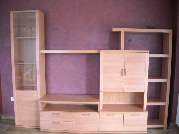 mueble salon tv vitrina estanteria muy bonito como nuevo