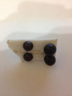 Pares de pendientes negros y marrón oscuro - mejor precio | unprecio.es