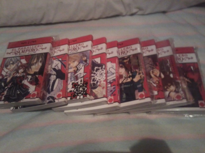 Tomos manga 1-9 vampire knight (caballero vampiro)