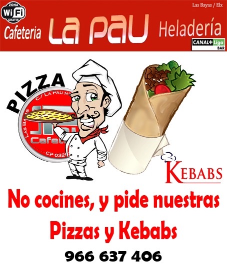 La mejor pizza de la comarca