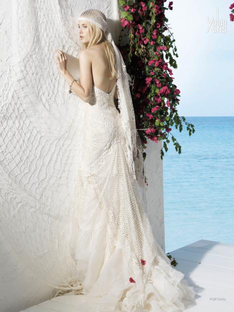 Vestido novia Yolan Cris modelo Portugal