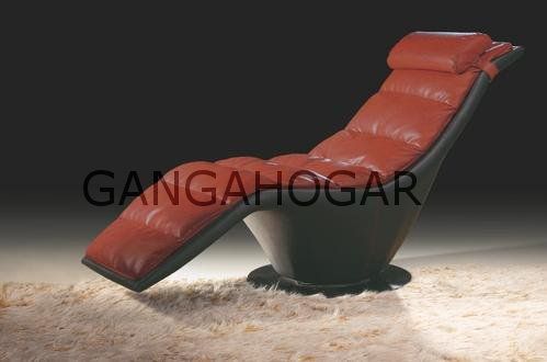 SILLON RELAX DISEO INGLES ROJO