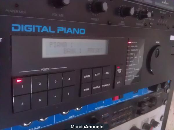 Roland MKS20 y Dynacord DRP20