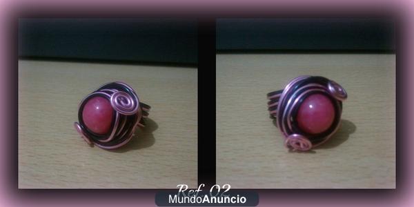 ANILLOS DE ALUMINIO ELABORADOS A MANO
