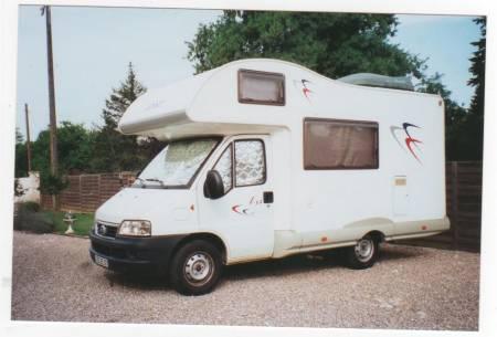 Doy mi Camping Capucine 2004 Tipos de Fiat Ducato