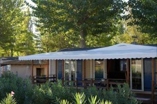 Mobilhome : 4/6 personas - piscina - vias plage  herault  languedoc-rosellon  francia