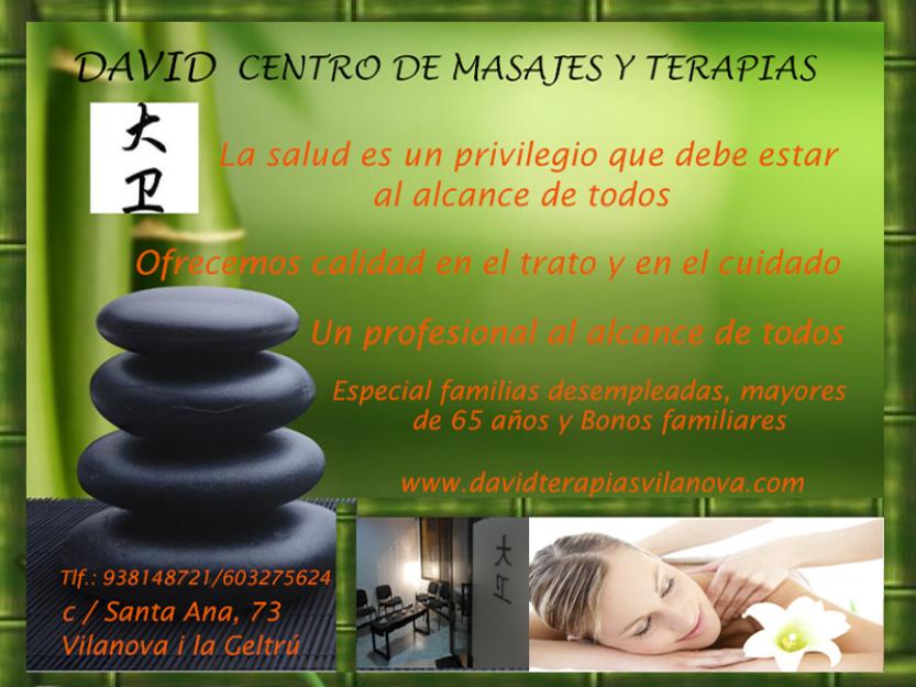 David centro de masajes y terapias