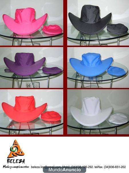 Sombreros plegables