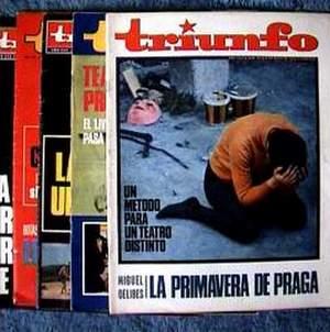 LOTE DE REVISTAS TRANSICIÓN ESPAÑOLA (TRIUNFO, LA CALLE, POR FAVOR,...)