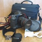 Canon EOS-1D Mark II N Digital Camera + Lente - mejor precio | unprecio.es