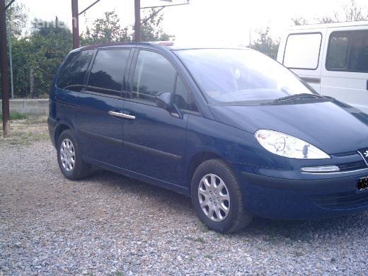 Vendo Peugeot 807, 2.0 HDI, 2004/04, ITV hasta 2011/02, 7 plazas, 109 CV, climatizador, el