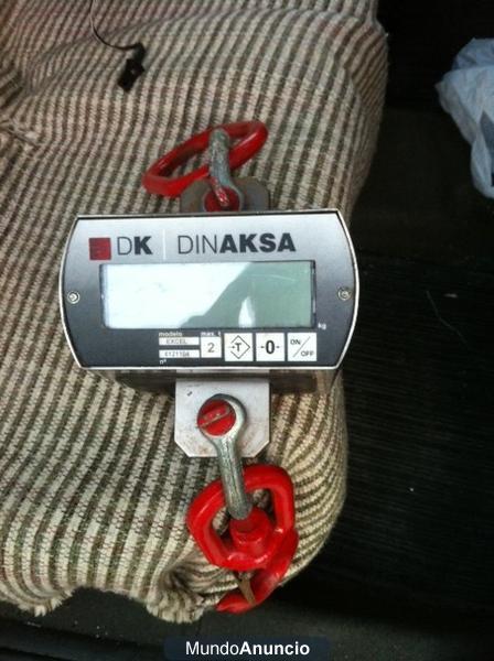BASCULA DINAMOMETRO ELECTRONICO EXCEL-25 DE 2 TN