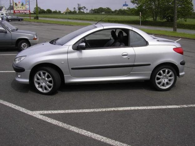PEUGEOT 206 CORTE DESCAPOTABLE 2L 16V