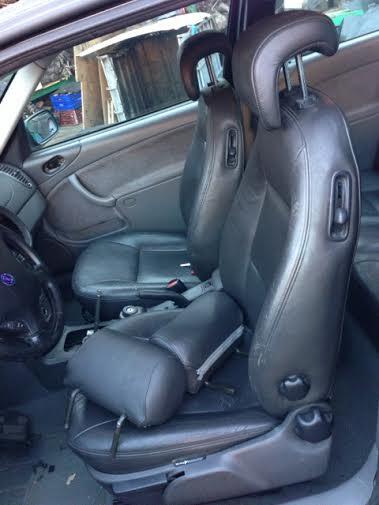 asientos de cuero  saab 9-3 / 900 3 y 5 puertas