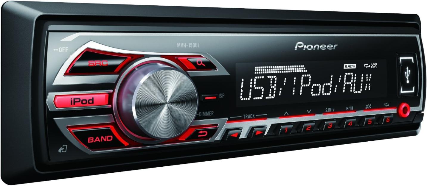 Pioneer MVH-150UI sintonizador Radio mp3 para coche