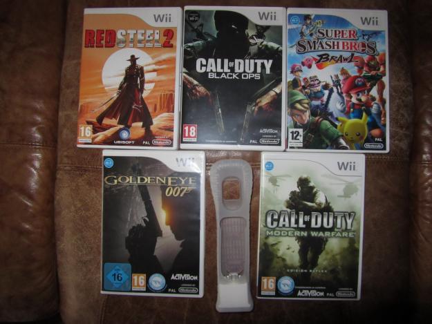 Oferta de juegos para la wii