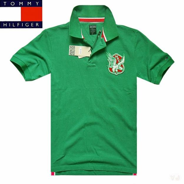2012 TOMMY HILFIGER camisetas de manga corta