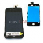 Display (pantalla) iphone 4s montado con touch + frame negro - mejor precio | unprecio.es